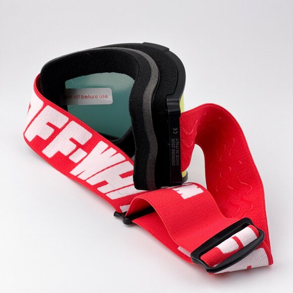 Off-White Ski Goggles – Black/Red Frame Red Mirror Lens | Model OERI055 2525 - Picture 5 of 11